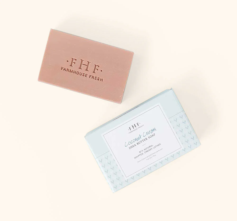 Coconut Cream Bar Soap & Shea Butter Bundle - Image 5