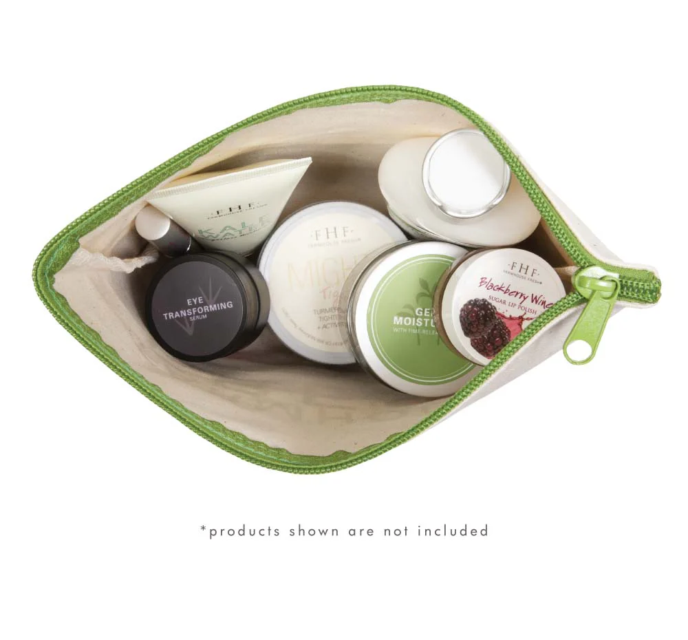 FHF Canvas Cosmetic Bag - Image 6