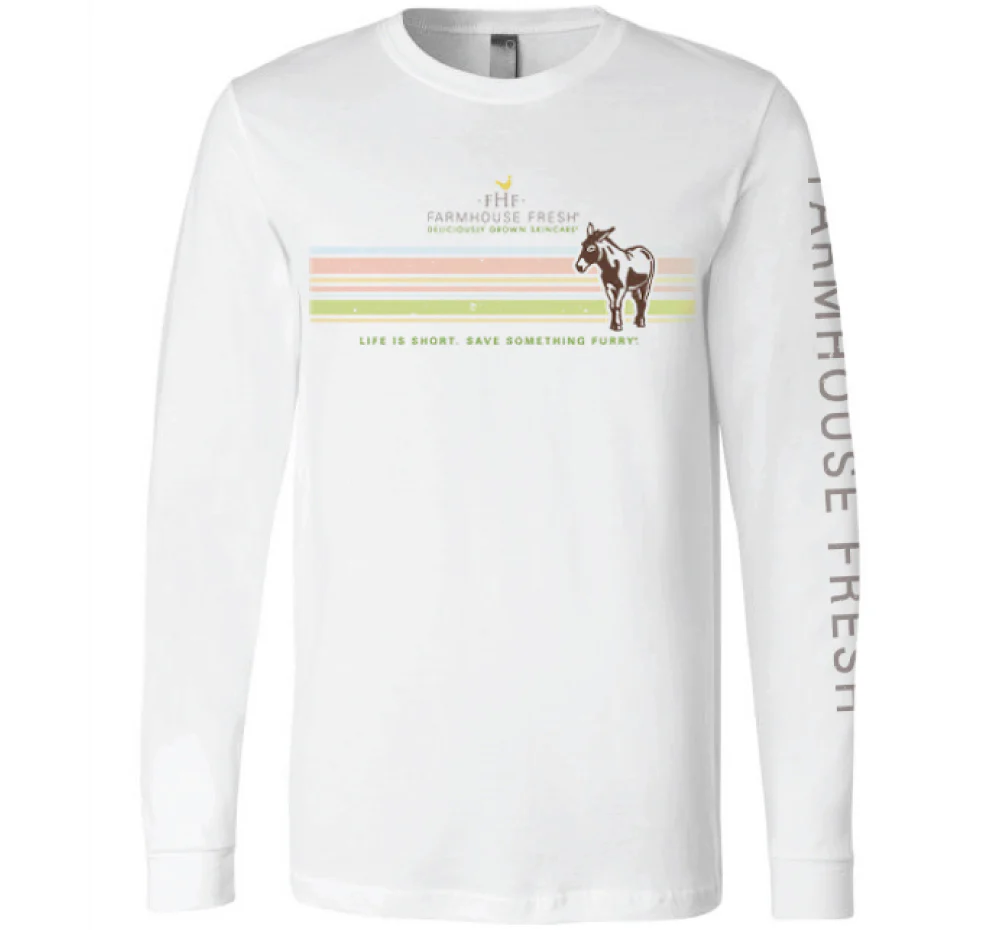 FarmHouse Fresh® Donation Long Sleeve T-Shirt - White - Image 2