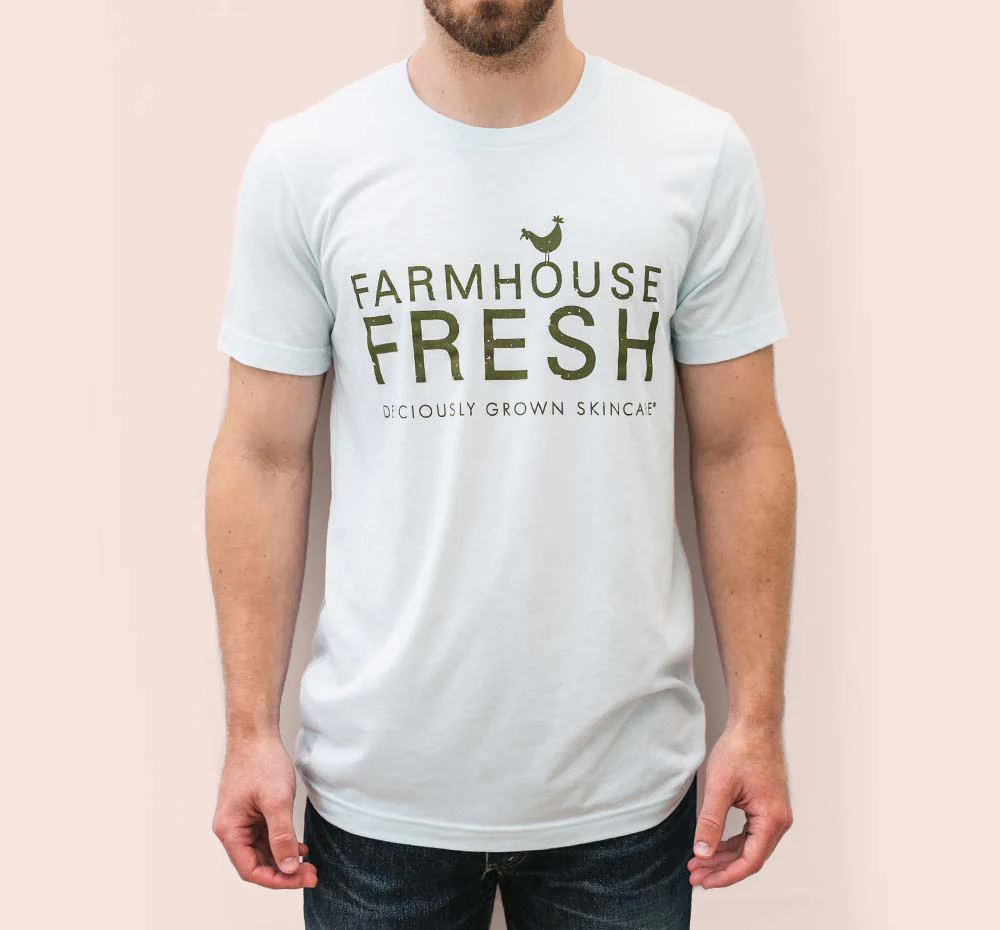 FarmHouse Fresh® Donation T-Shirt - Blue - Image 5