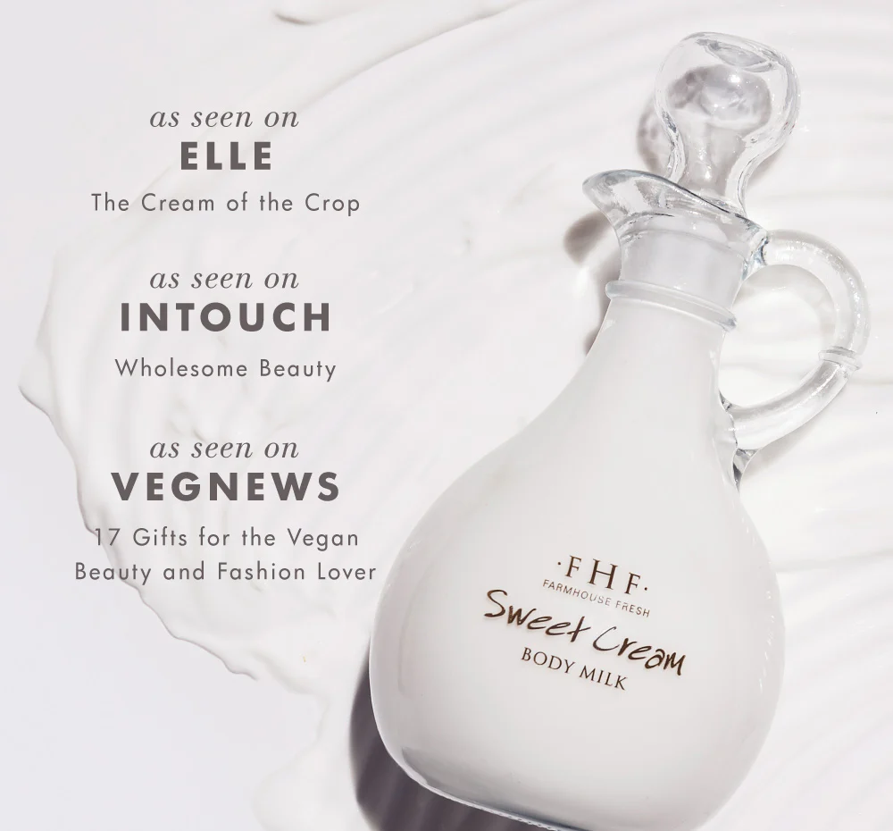Sweet Cream Body Milk Lotion - Decorative Cruet - Image 3
