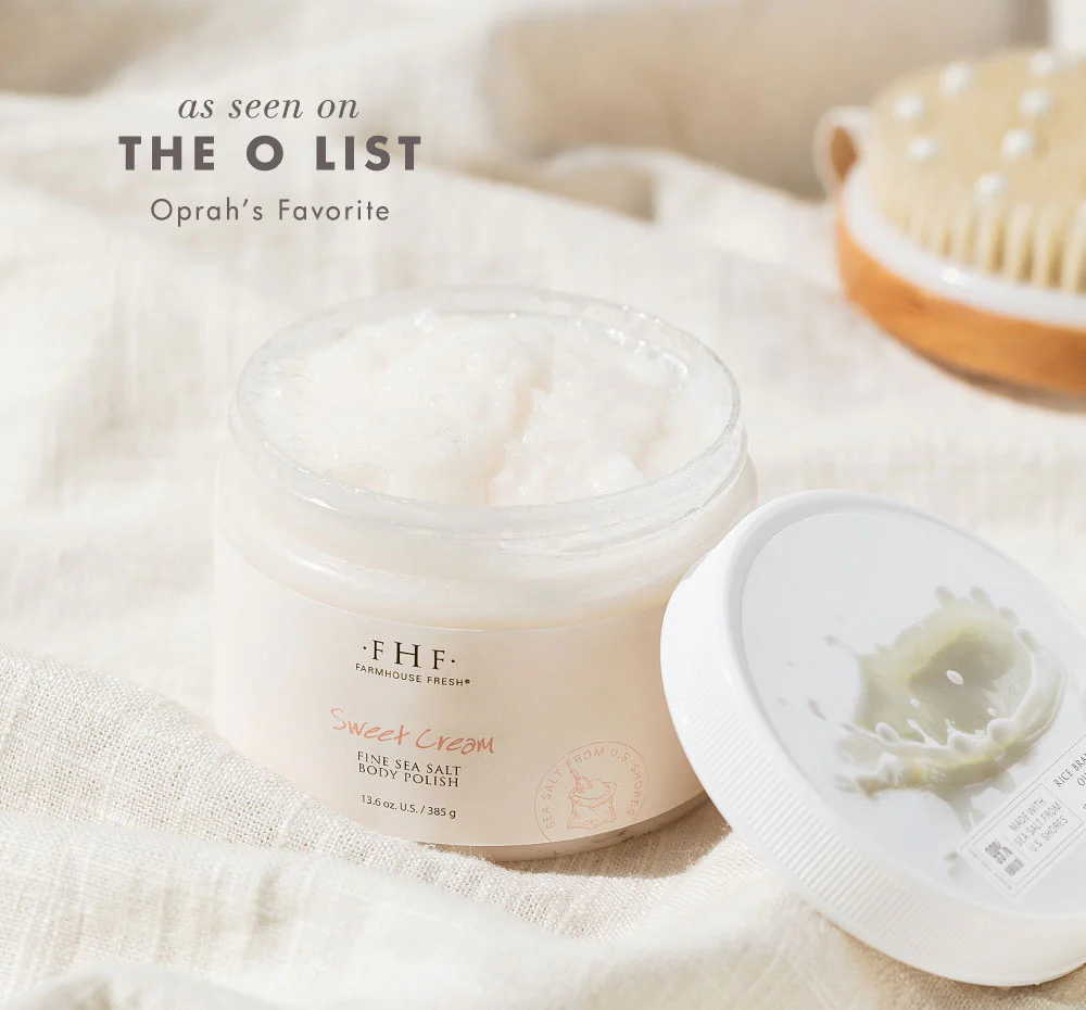 Sweet Cream Fine Sea Salt Body Polish - Image 3