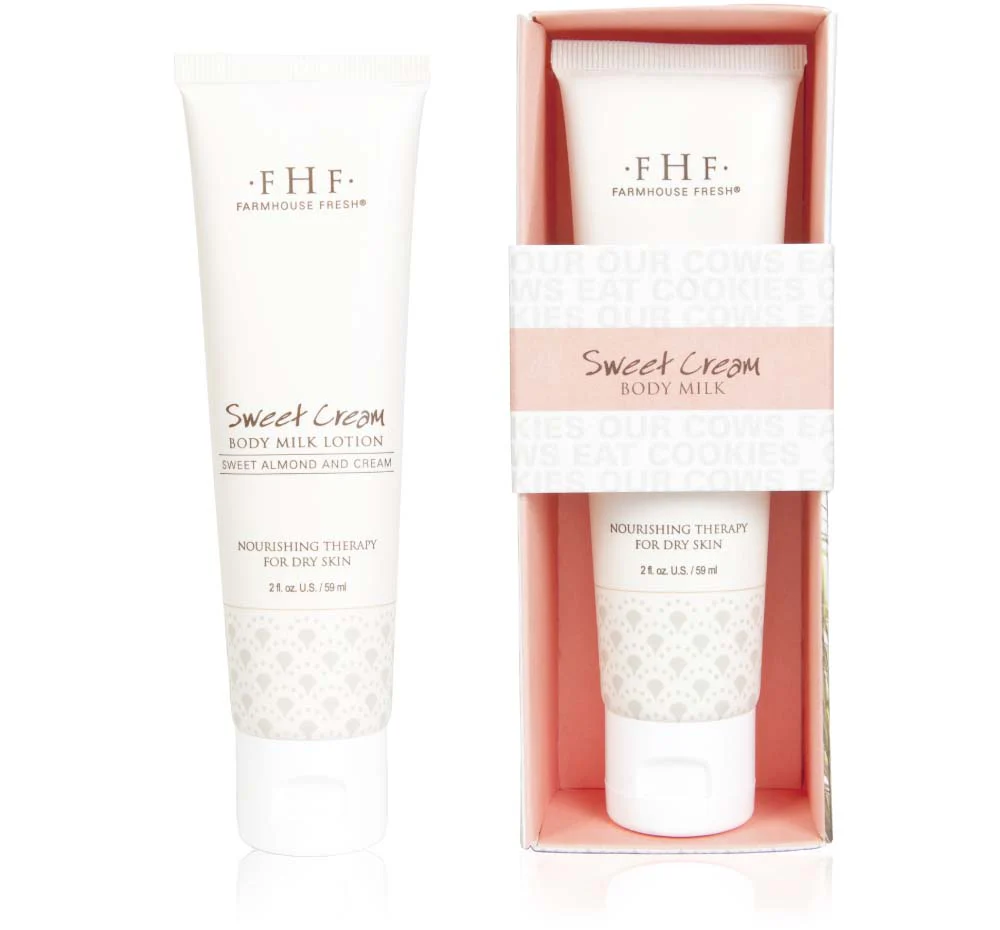 Sweet Cream Body Milk Travel Lotion - Image 3